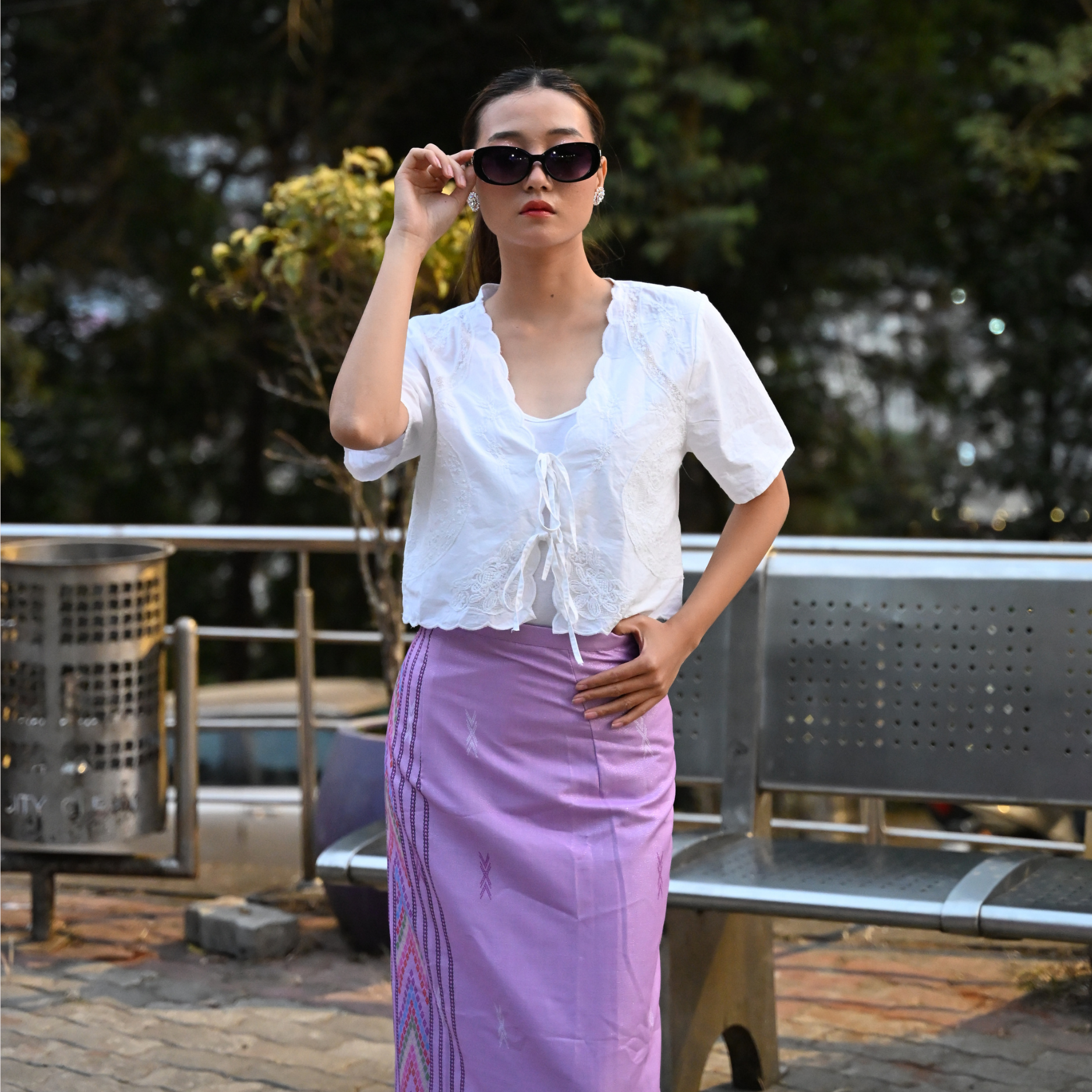 The kamle Purple Galeh