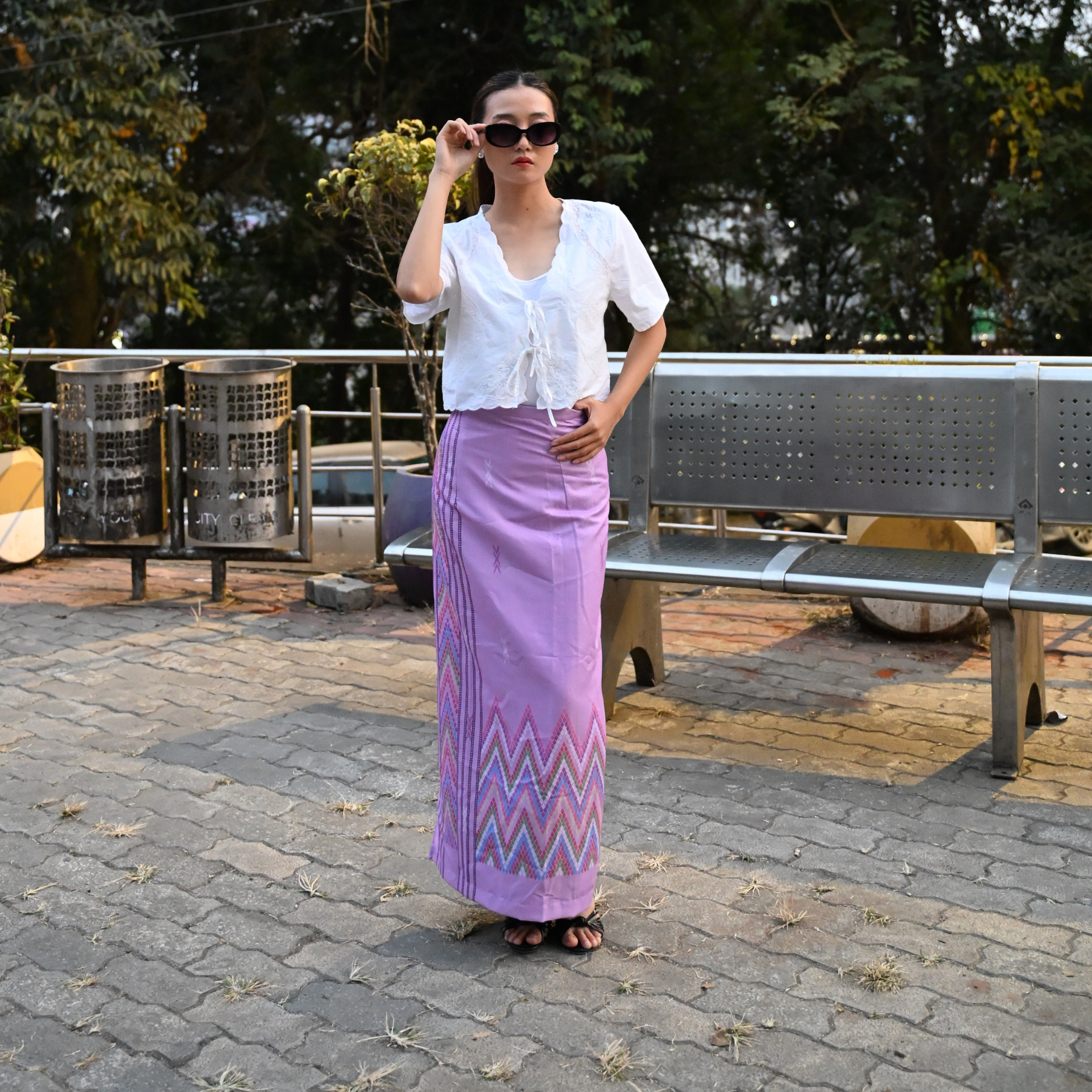 The kamle Purple Galeh