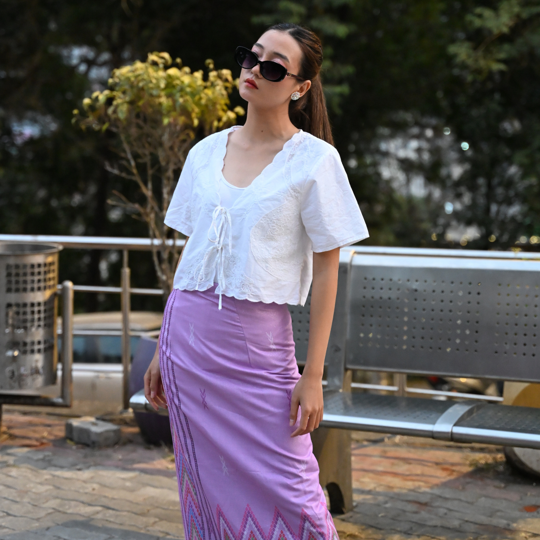 The kamle Purple Galeh